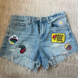 Blank NYC Denim Patch Short in Patched Up
